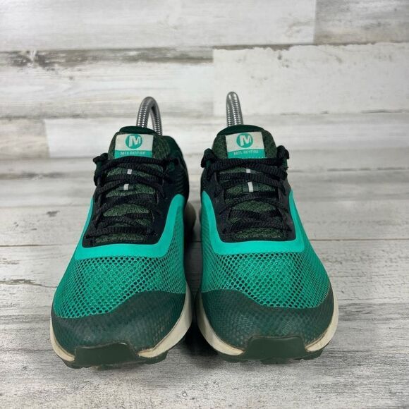 Merrell Skyfire Women's Quantum Grip Trail Running Shoes Green &‎ Black Size 6 - Picture 4 of 9